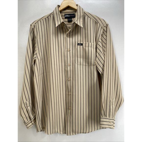Y2K Fubu Polyester Long Sleeve Button Shirt Boy’s XL 18/20 42” Chest - Picture 1 of 9
